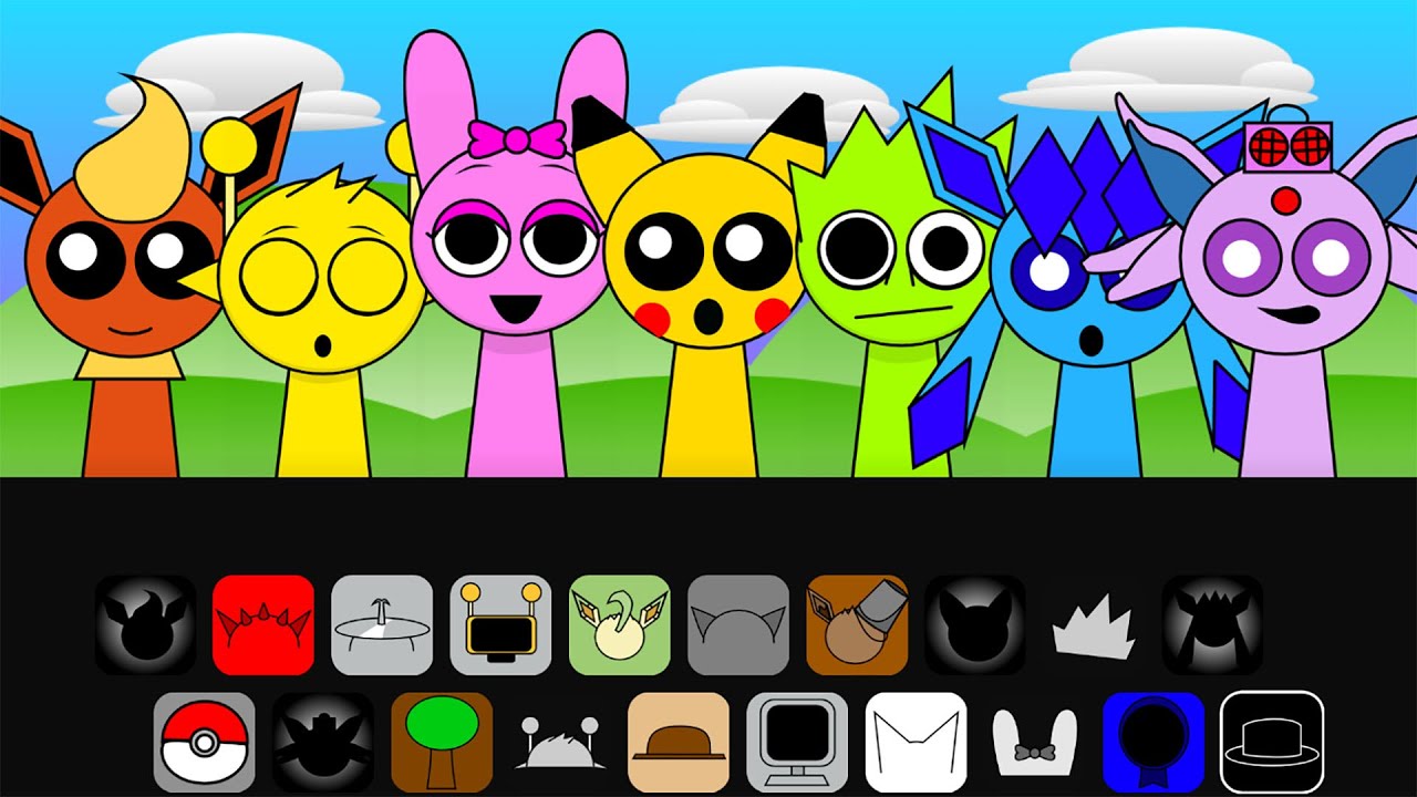 Sprunki: Incredibox - Sprunki Pokemon Mod Now!