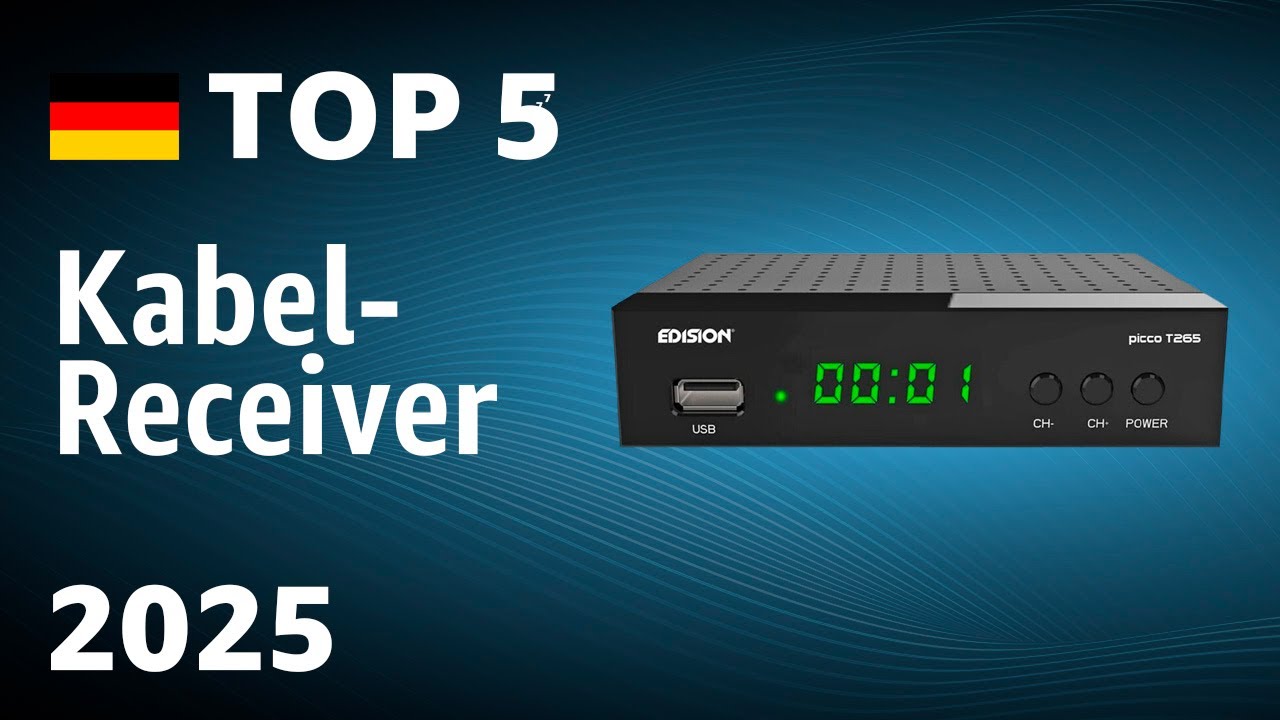 TOP&mdash;5. Beste Kabel-Receiver (DVB-C). Test & Vergleich 2025