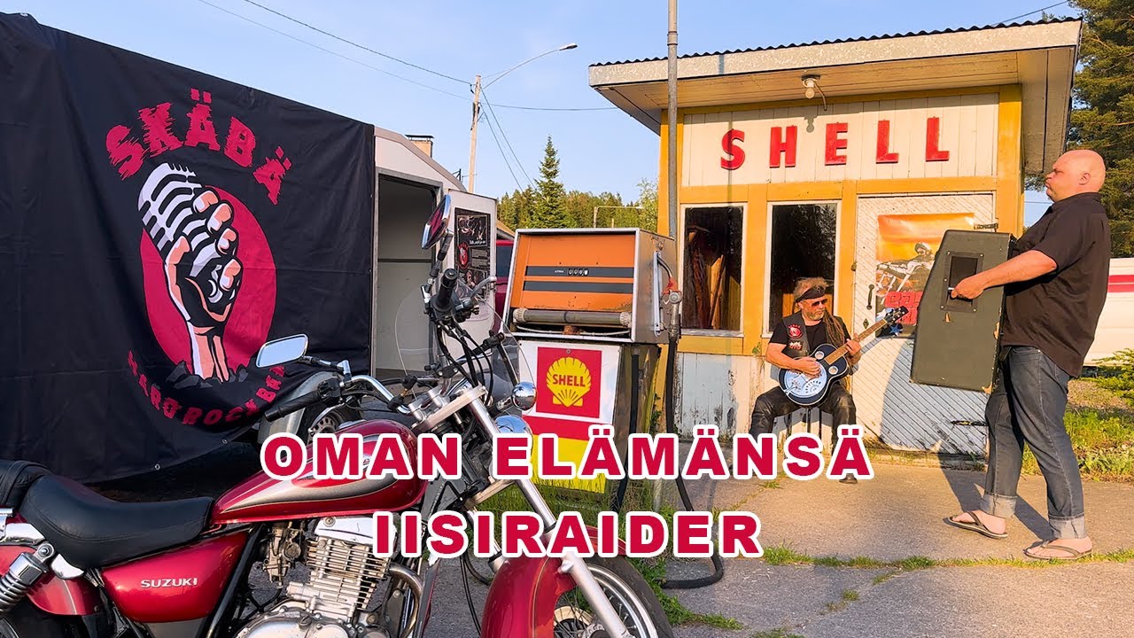 OMAN ELÄMÄNSÄ IISIRAIDER official musicvideo by Skäbä Hard Rock Band