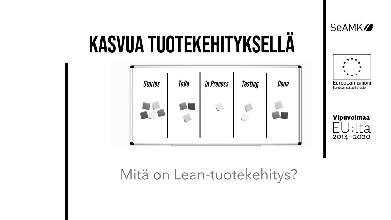 Mitä on Lean-tuotekehitys?