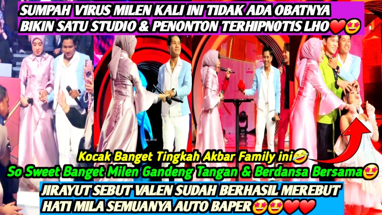HEBOH‼️PARA FANS MILEN & SAHABAT VALEN DI BIKIN BAPER MASSAL KALI INI OLEH TINGKAH MILA & VALEN❤️🤩👍