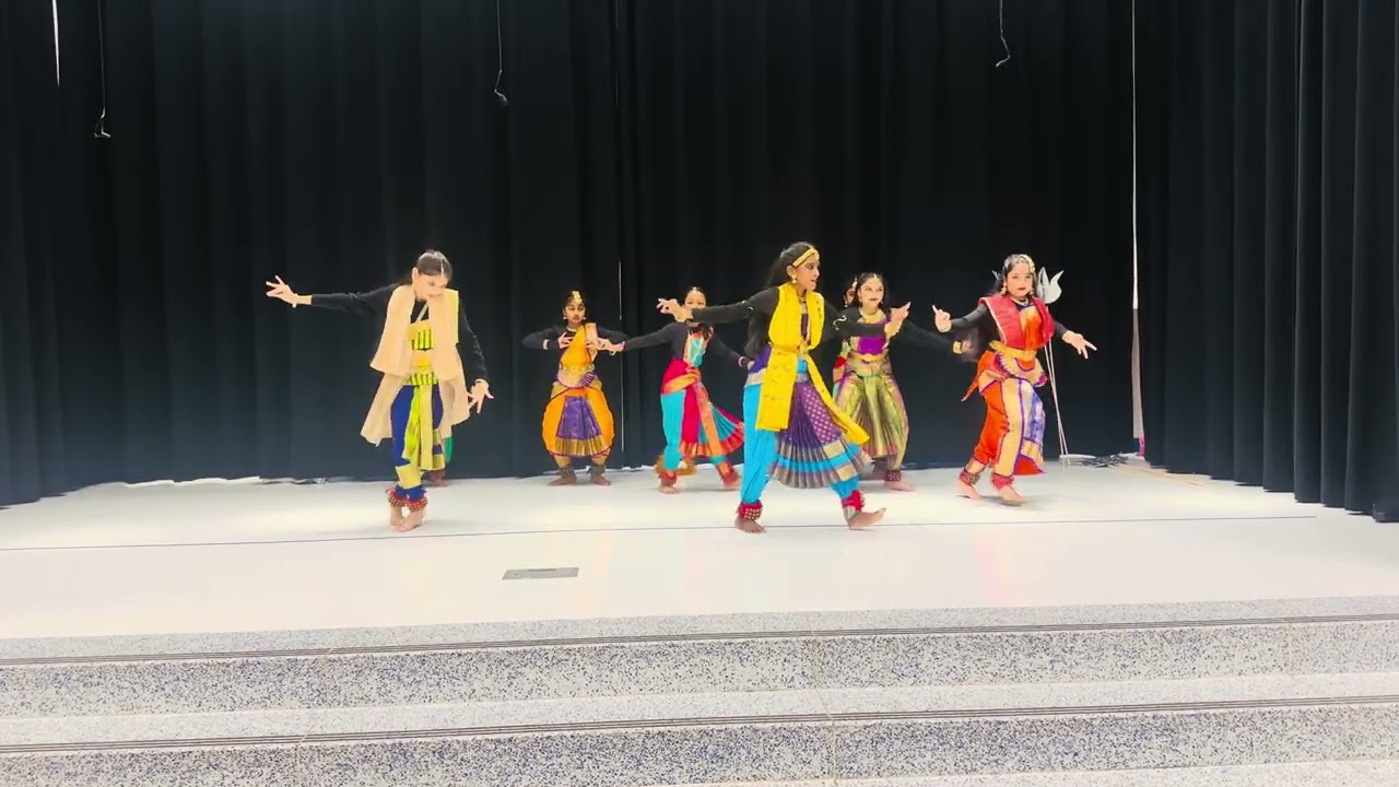 World cultural event - kids performing classical #classicalmusic #fusion #bharanatyam #dance 