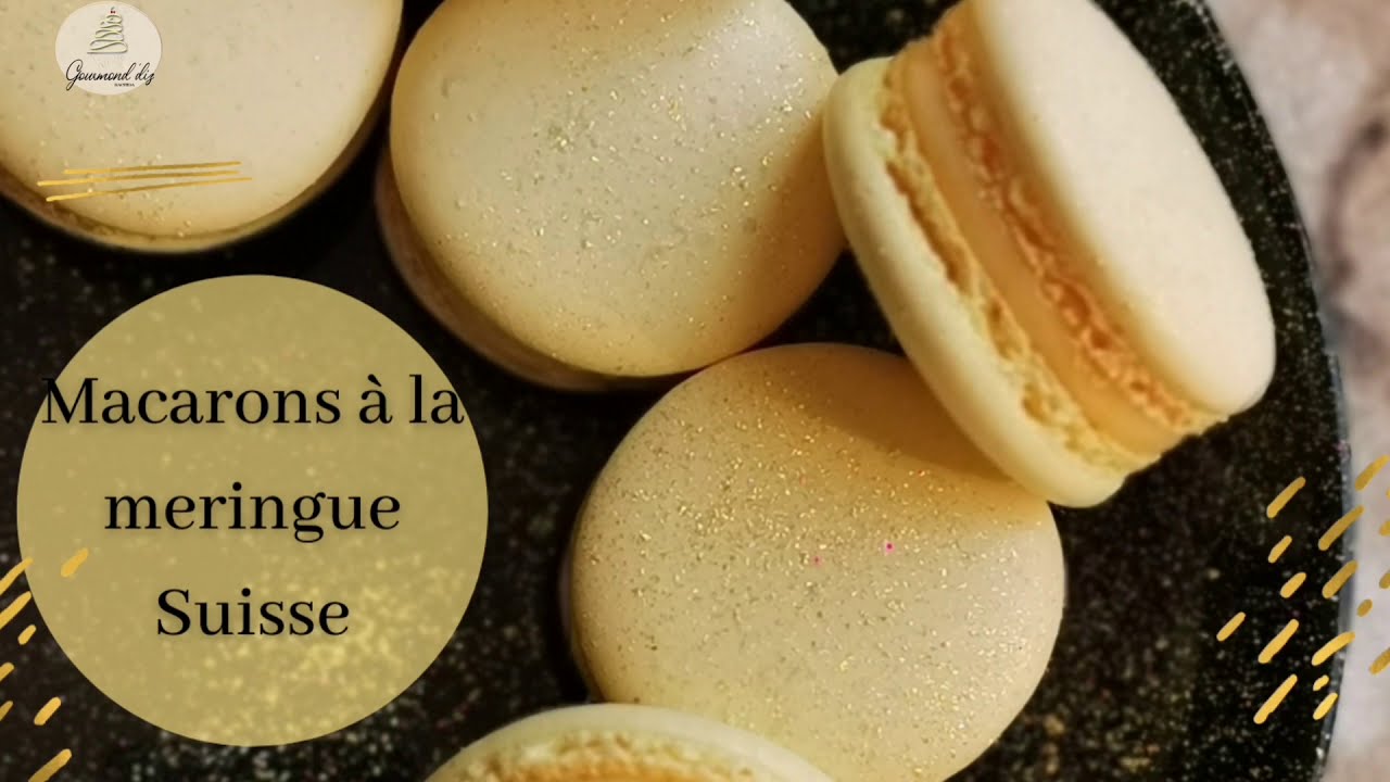 RECETTE DE MACARONS À LA MERINGUE SUISSE