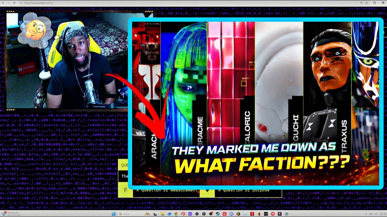 I Took The Faction Profiling Quiz For Marathon & Wait Till You See Which Faction They Got Me In!