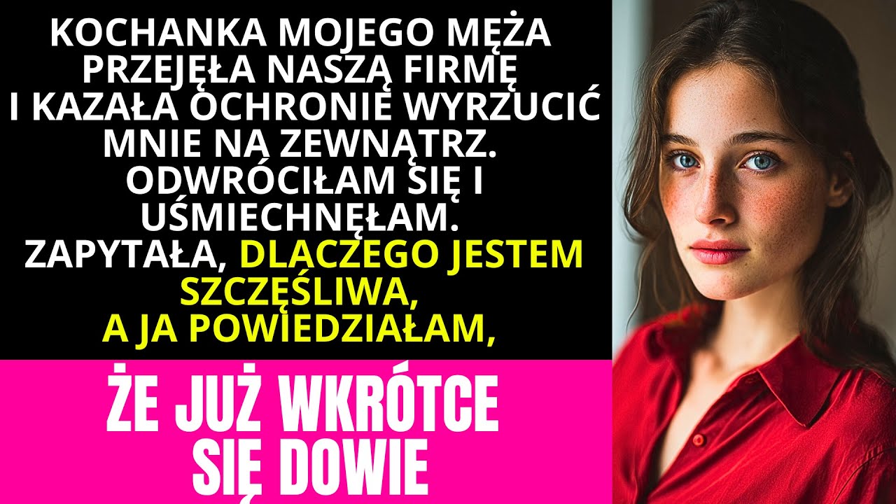 KOCHANKA MOJEGO MĘŻA PRZEJĘŁA NASZĄ FIRMĘI KAZAŁA OCHRONIE WYCIĄGNĄĆ MNIE NA…