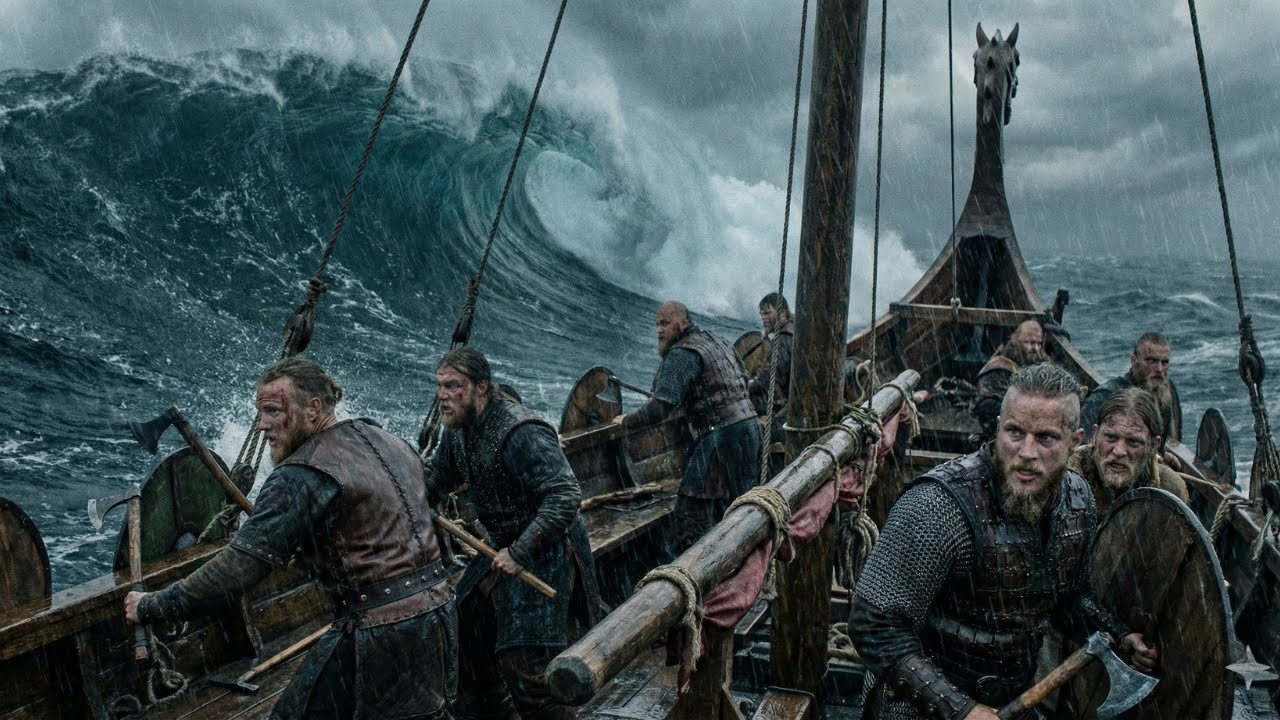 How Viking longships survived the deadliest monster waves of the atlantic