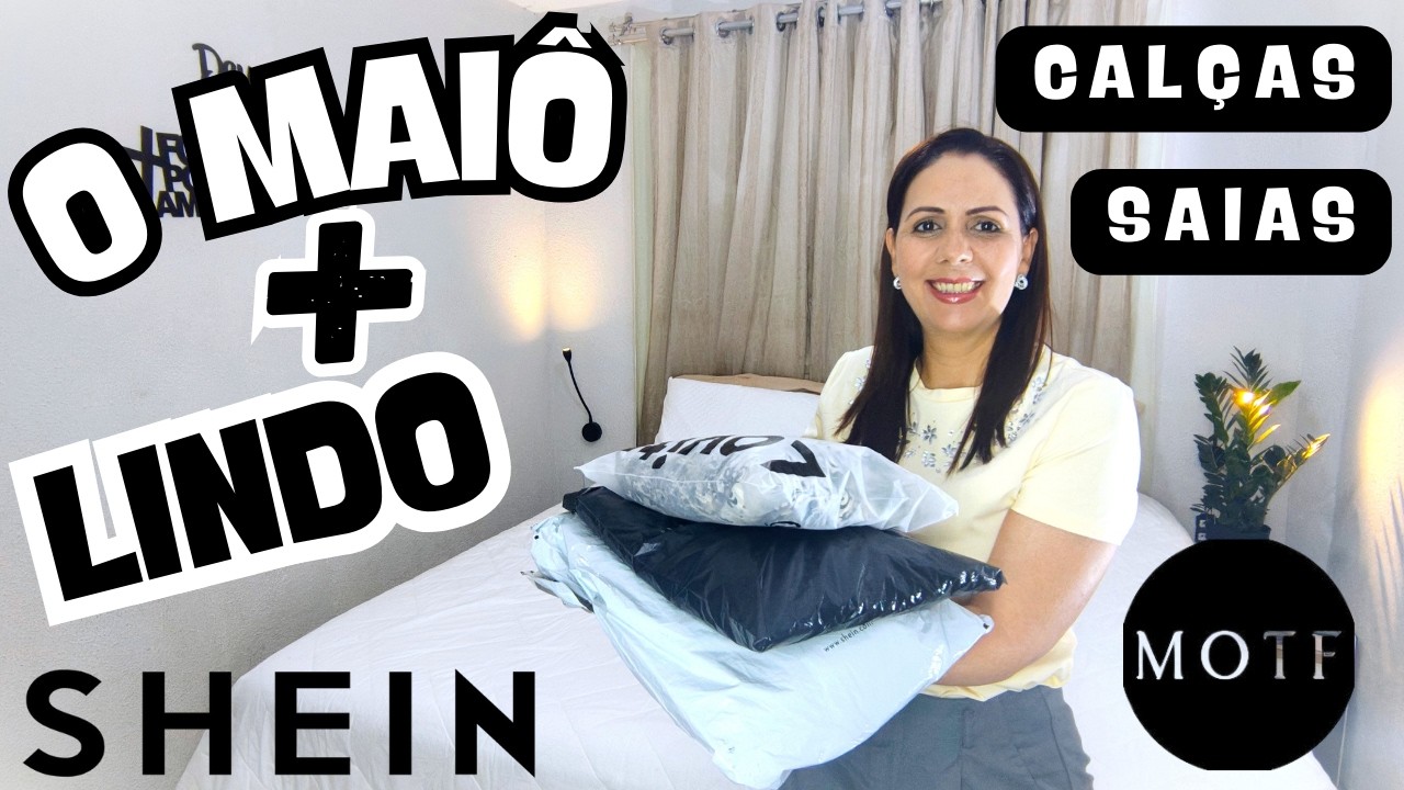 COMPRINHAS de VERÃO da SHEIN/LOVITO: SAIAS, CALÇAS e MAIÔ. BLUSA LINDA MOTF.
