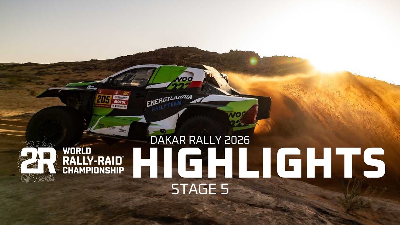 W2RC - Dakar 2026 - Stage 5 Highlights