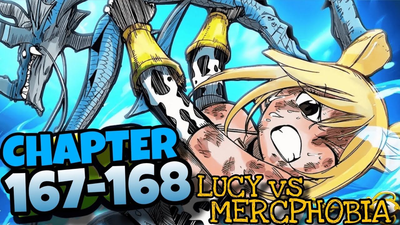 LUCY vs WATER DRAGON GOD: KEY TO AQUARIUS PART 2_FAIRY TAIL 100 YEARS QUEST CHAPTER 167-168