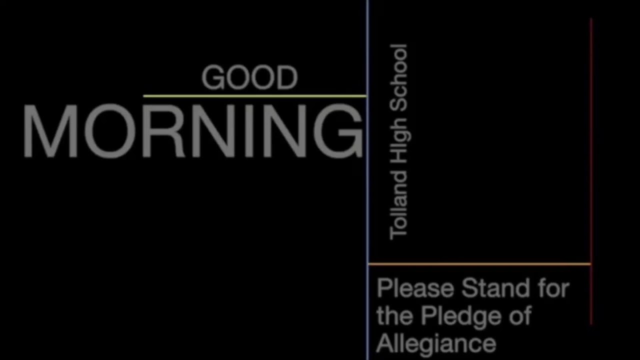 Tolland High School Morning Announcements