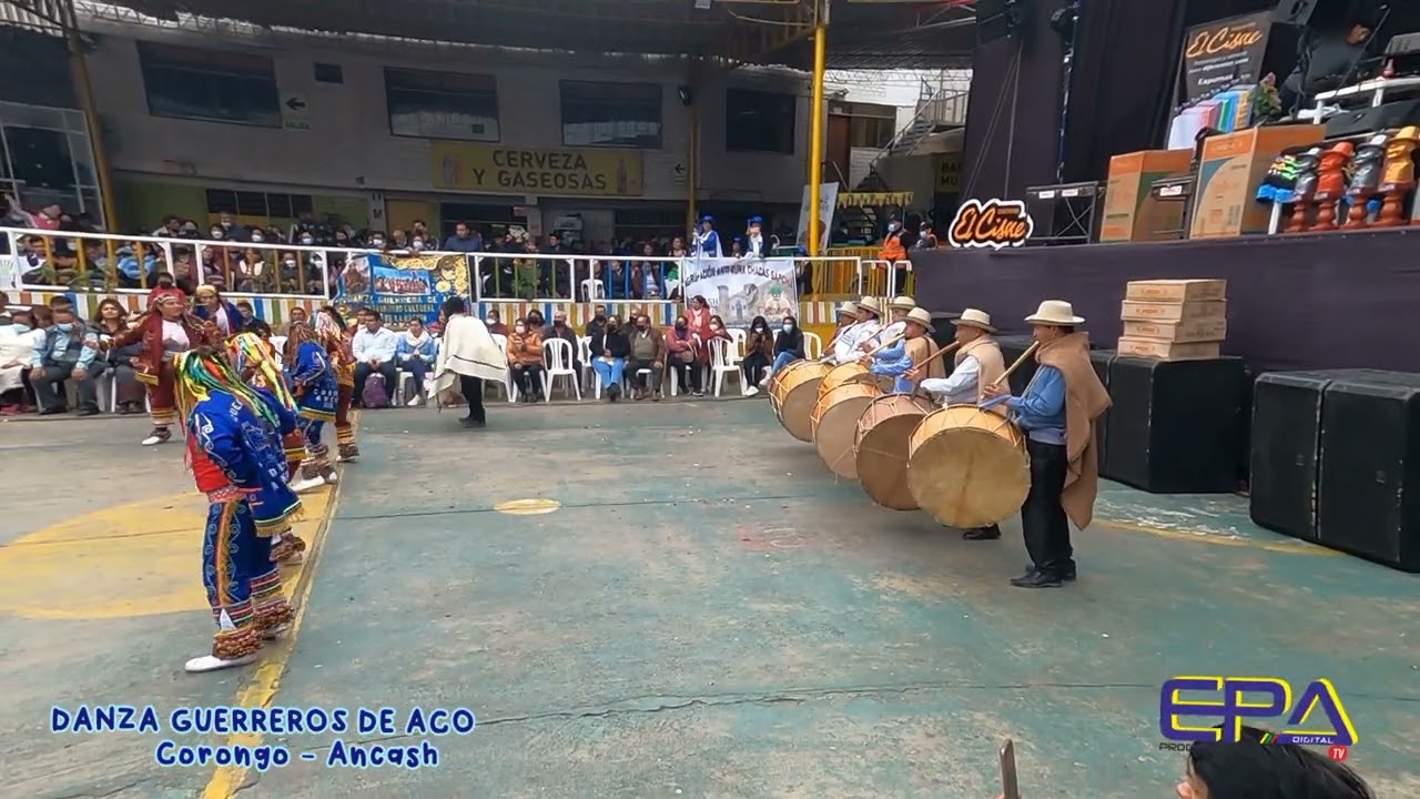 DANZA GUERROS DE ACO / Costumbres Corongo Ancash La fiesta del Huascaran 2022