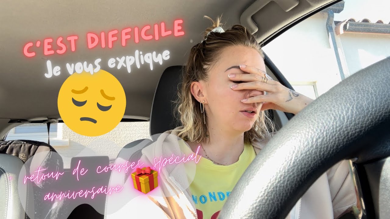 C’EST DIFFICILE JE VOUS EXPLIQUE | RETOUR DE COURSES SPÉCIAL ANNIVERSAIRE 🥳