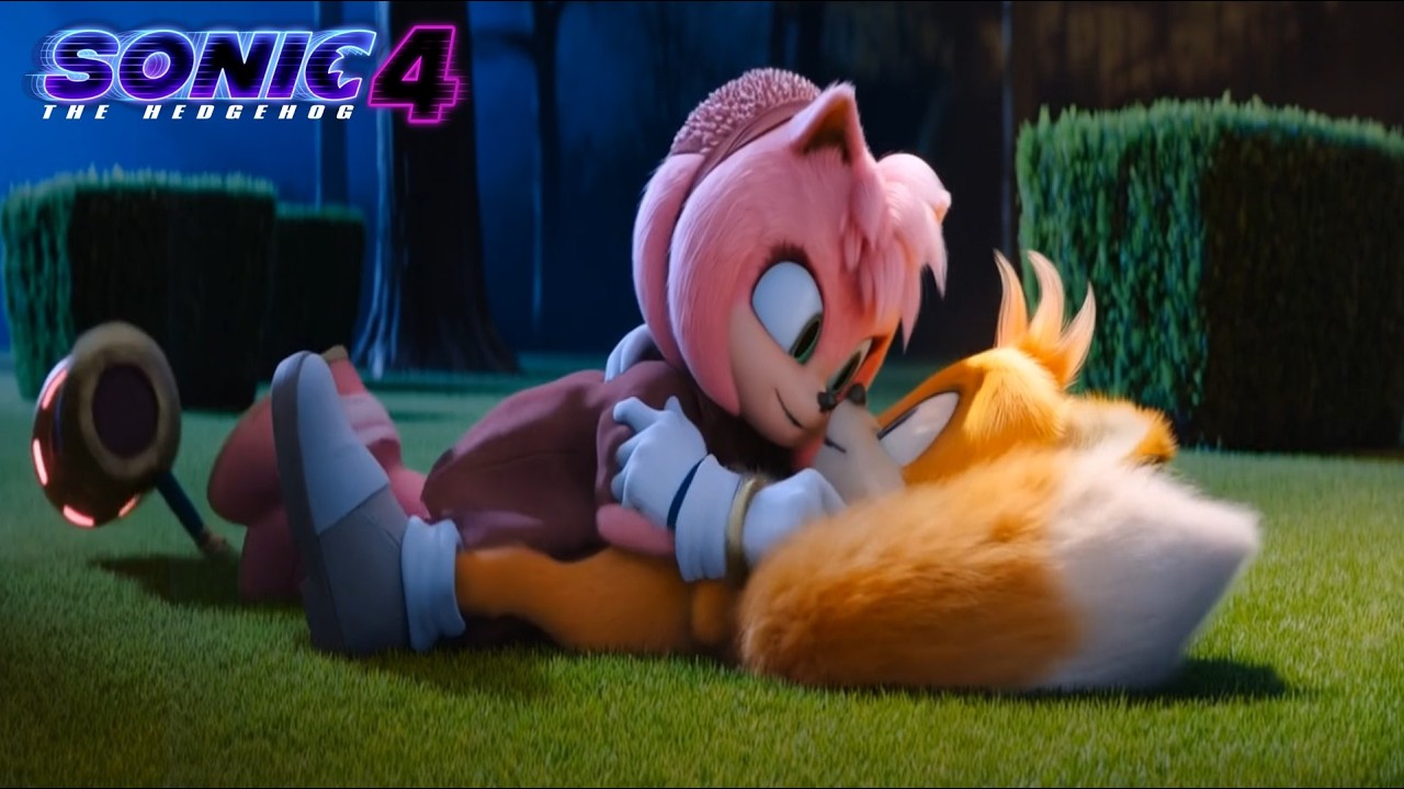 AMY ROSE BESA y Se Hace Esposa de TAILS Al Inicio de SONIC 4 LA PELICULA - Teoría