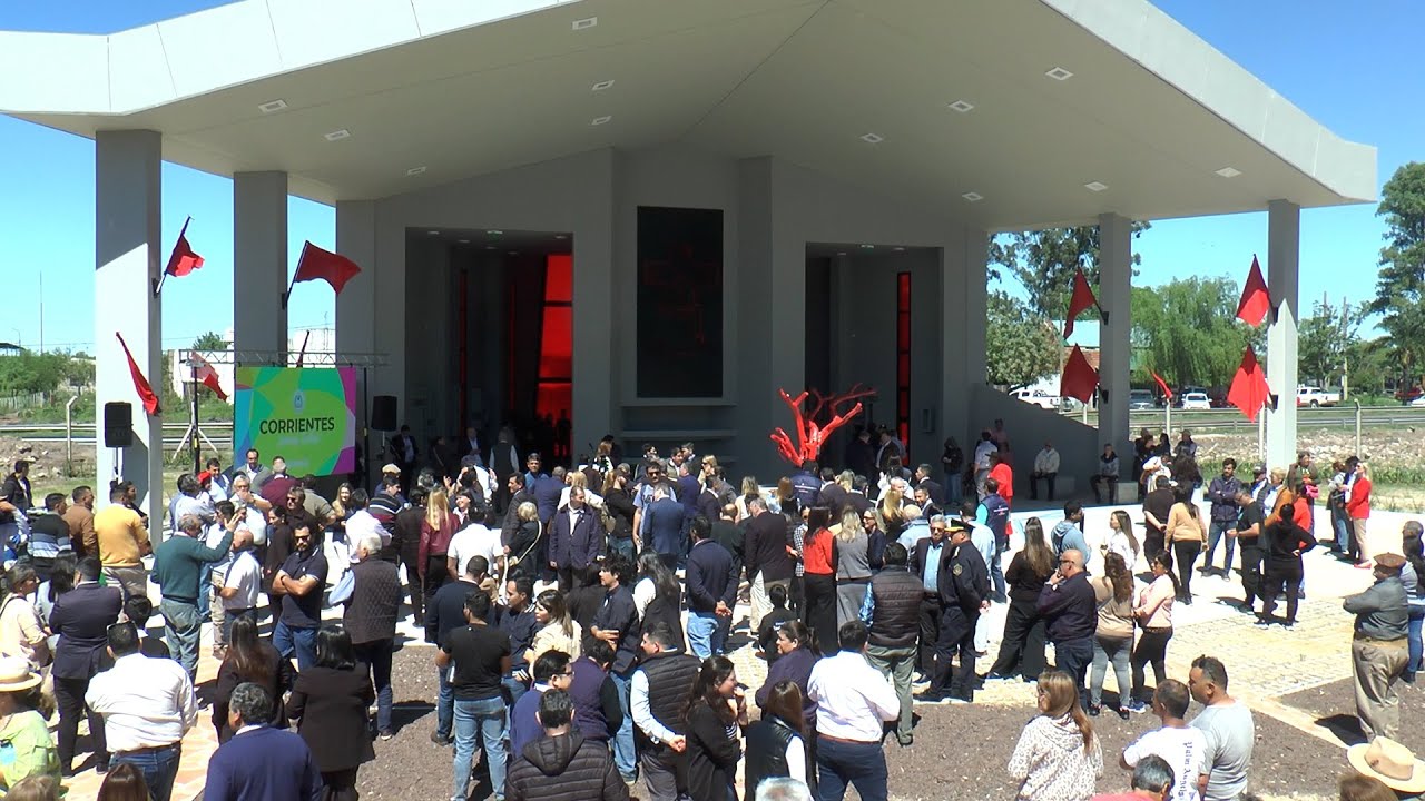 EN MERCEDES, VALDÉS ENCABEZÓ LA APERTURA DEL RENOVADO SANTUARIO DEL GAUCHITO GIL