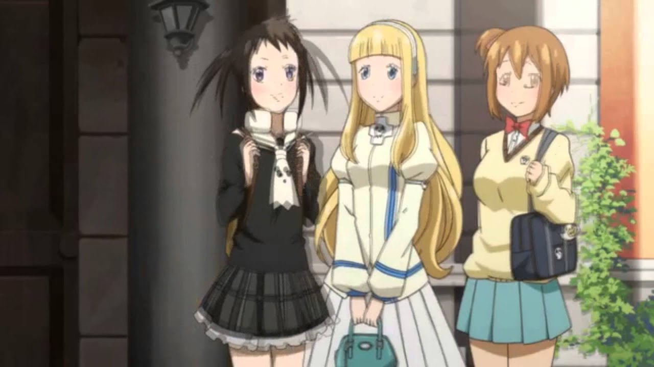 [HD] Soul Eater Not! Opening - Monochrome (Dancing Dolls)