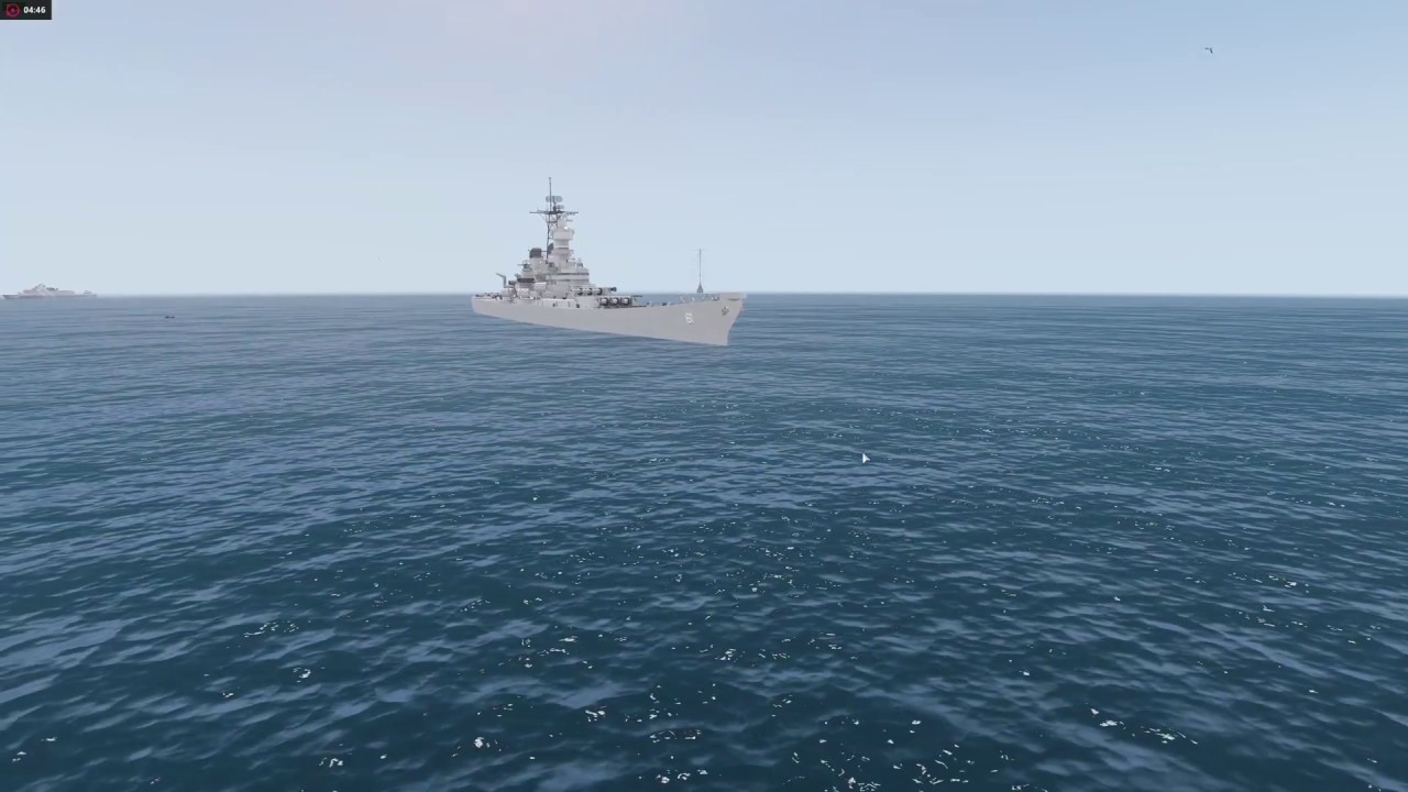 Red Storm Rising - USS Iowa vs Soviet Artillery - Arma 3