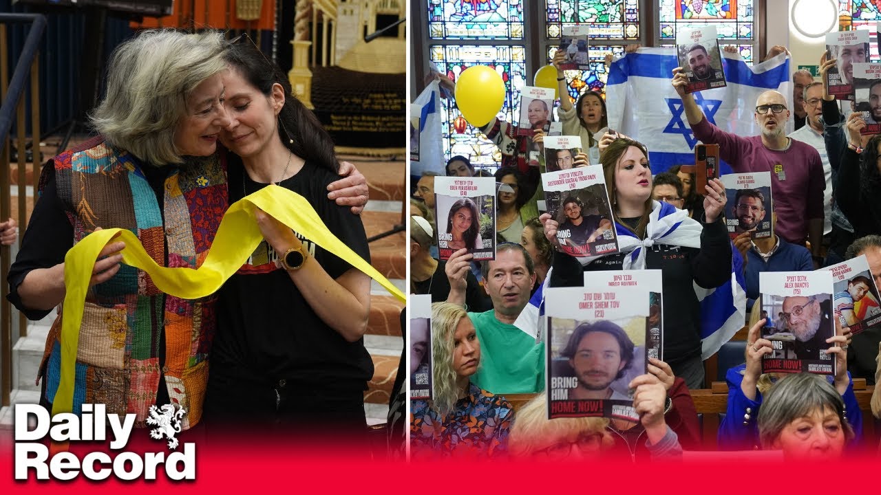 Families of Israeli hostages call for their release six months on