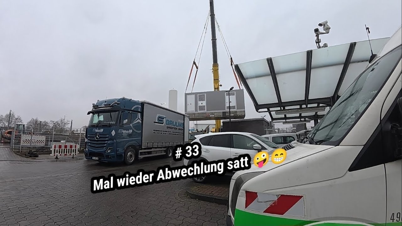 # 33 Ein Unfall eines Fremden, bringt mich mit meinem Blechschaden wieder auf Kurs #Truckvlog