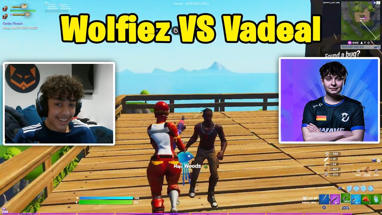 Wolfiez VS Wave Vadeal in 2v2 Realistic PvP w/ EU Pros(ThomasHD, Flikk)
