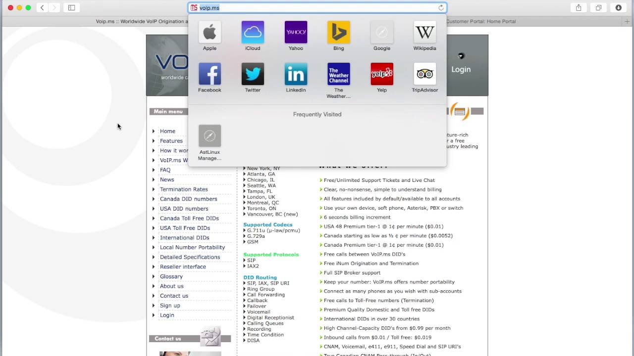 16  Create a free account with a SIP carrier and then configure the PBX for carrier