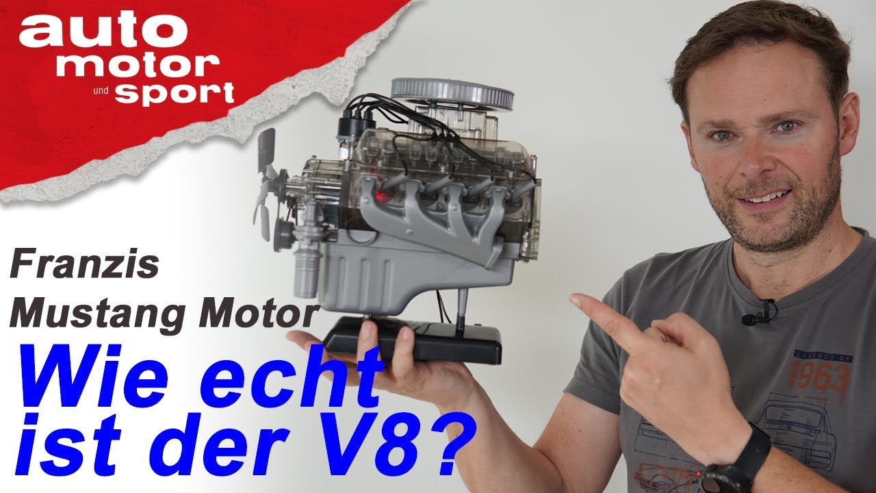 Wie Original ist das Modell? Mustang Motor von Franzis - Bloch spielt #3 | auto motor und sport