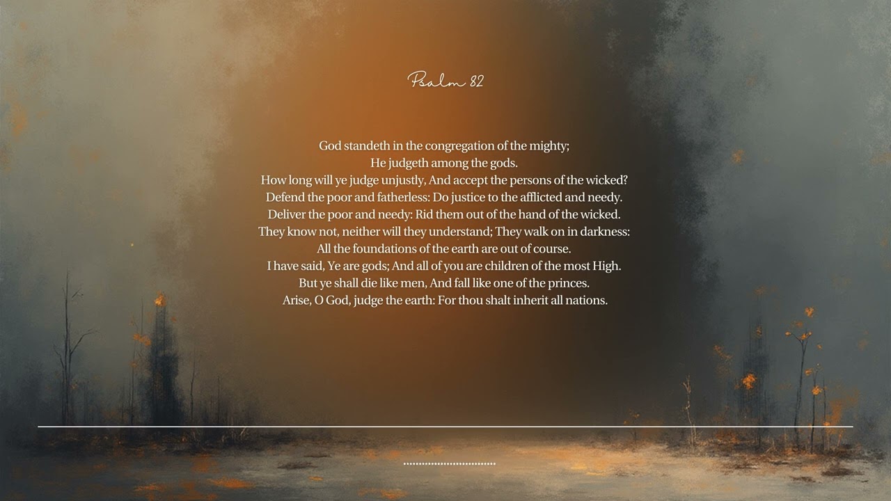 🌿 Psalm 82 | The Lord Who Brings Justice | Bible Scripture Song CCM · Shuli Bible