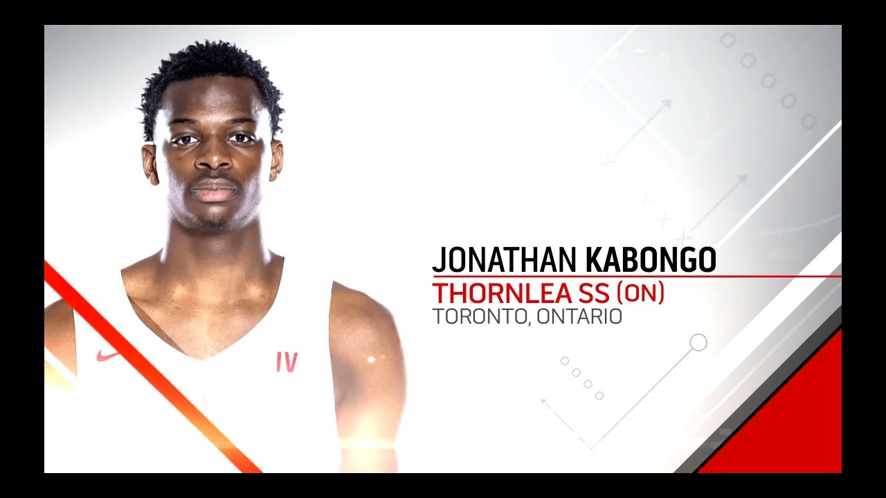 Virginia Tech commit Jonathan Kabongo - 2018 BioSteel All Canadian Game