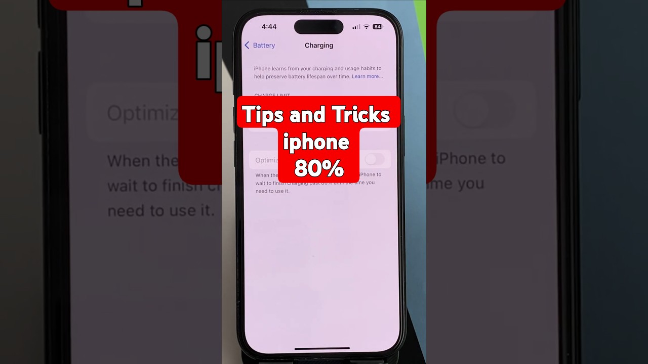 Two Tips to Keep iPhone Battery health at 100% #trending #tips iPhone Battery Health
