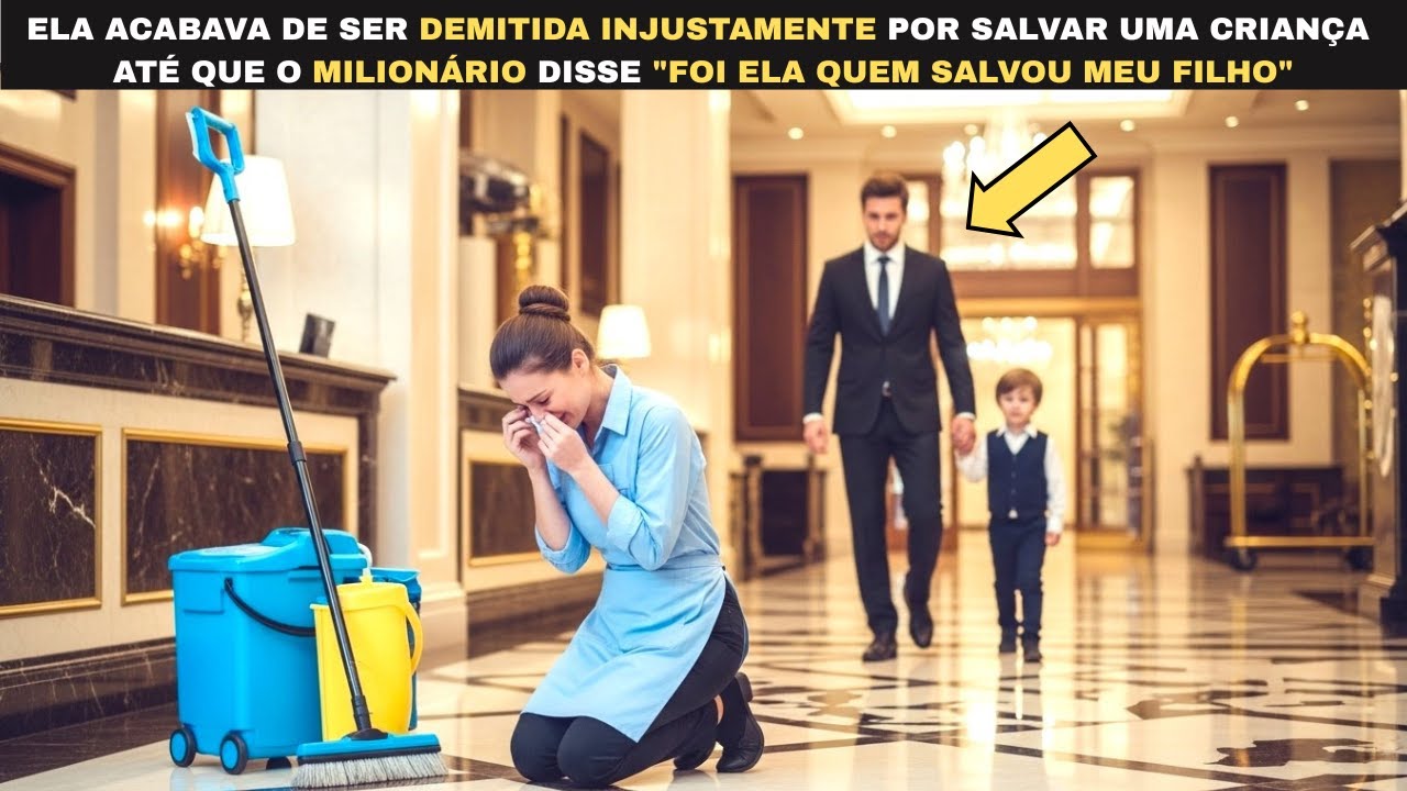 ELA ACABAVA DE SER DEMITIDA INJUSTAMENTE&hellip; AT&Eacute; QUE O MILION&Aacute;RIO DISSE 