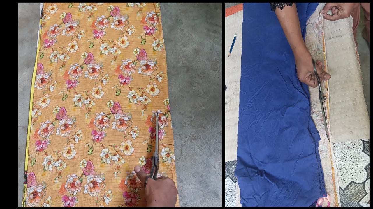 Easy Shalwar Kameez Cutting Method