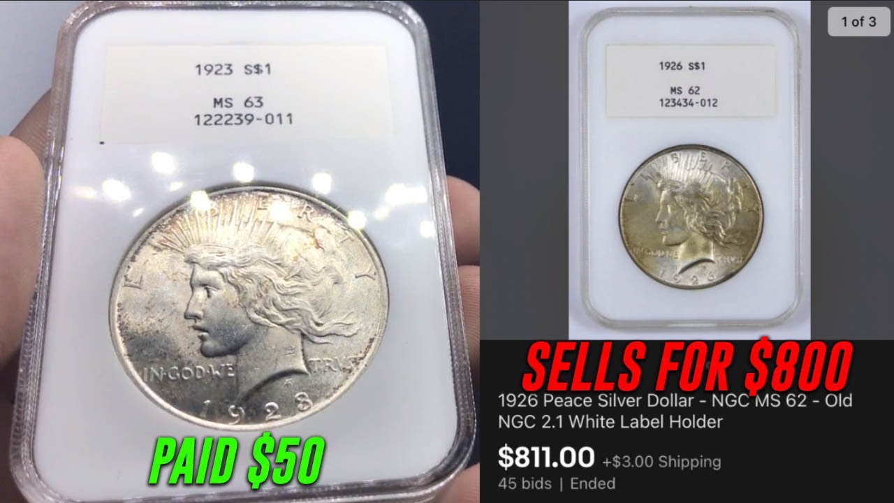 This VALUEABLE old NGC coin slab sells for $800! | Knowledge is POWER!