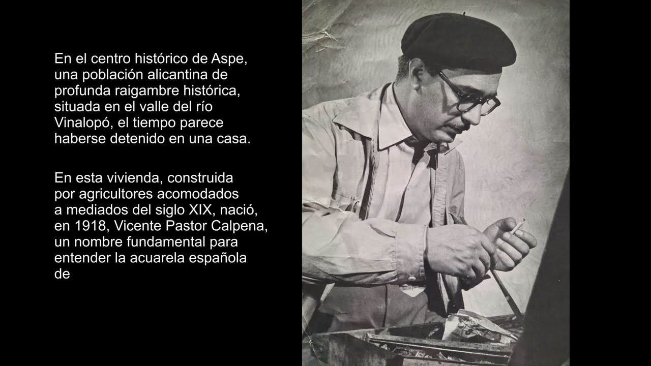 Presentación de la Casa Museo de Vicente Pastor Calpena