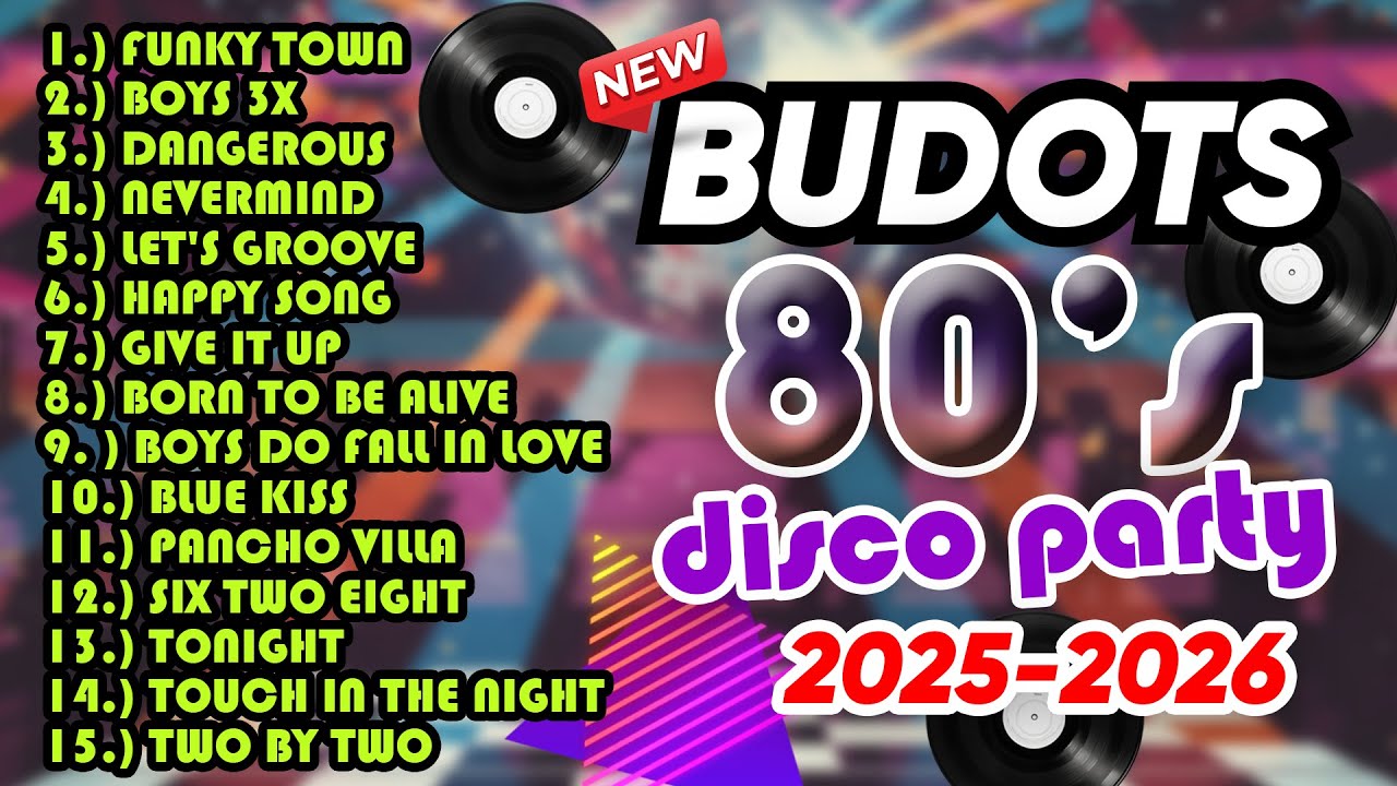 💥 DJ DANZ 80S BUDOTS YEAR END DISCO PARTY REMIX 2026 💥 | BUDOTS DANCE PARTY MIX 2025 ❤️&zwj;🔥