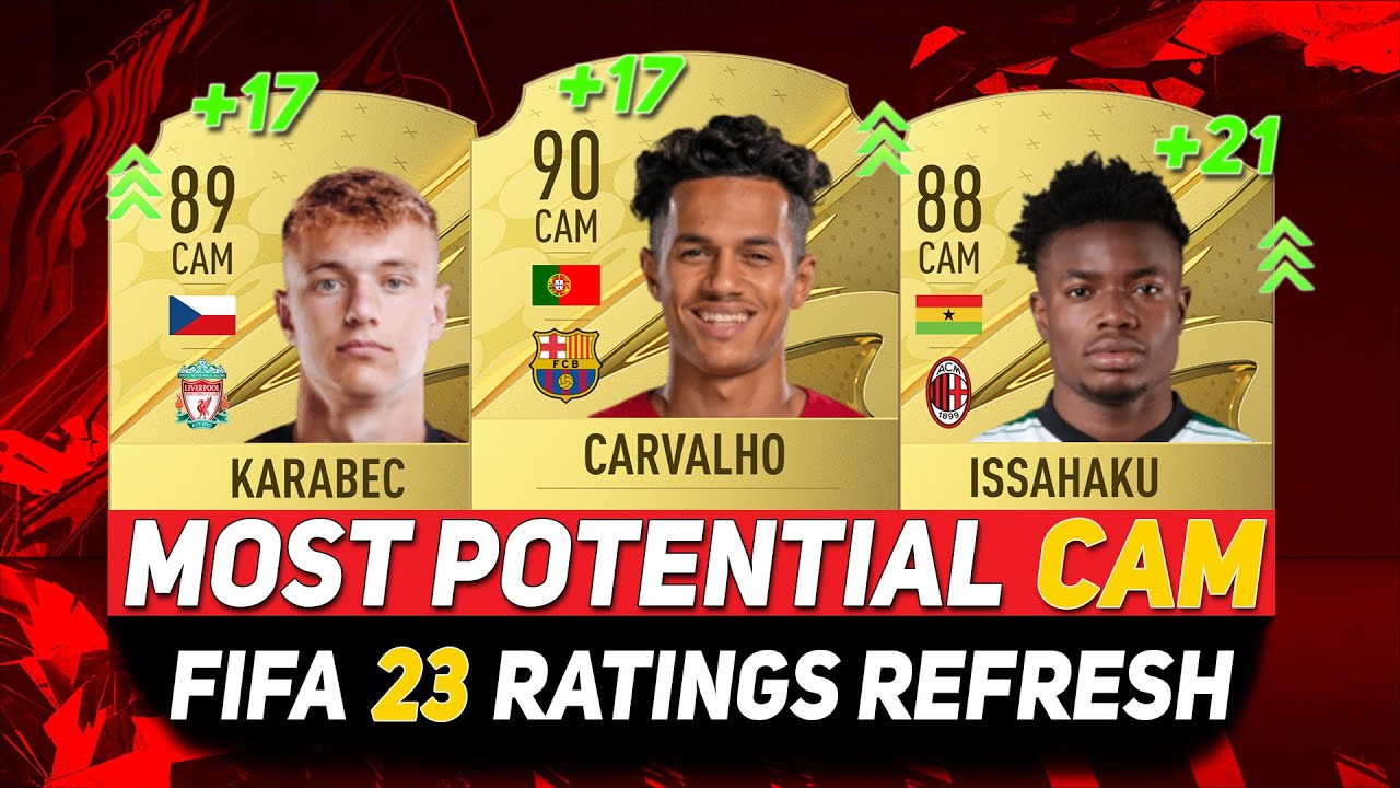 FIFA 23 WONDERKIDS 👶 ✸ BEST YOUNG CAM ON CAREER MODE! ft.CARVALHO,KARABEC,ISSAHAKU...etc