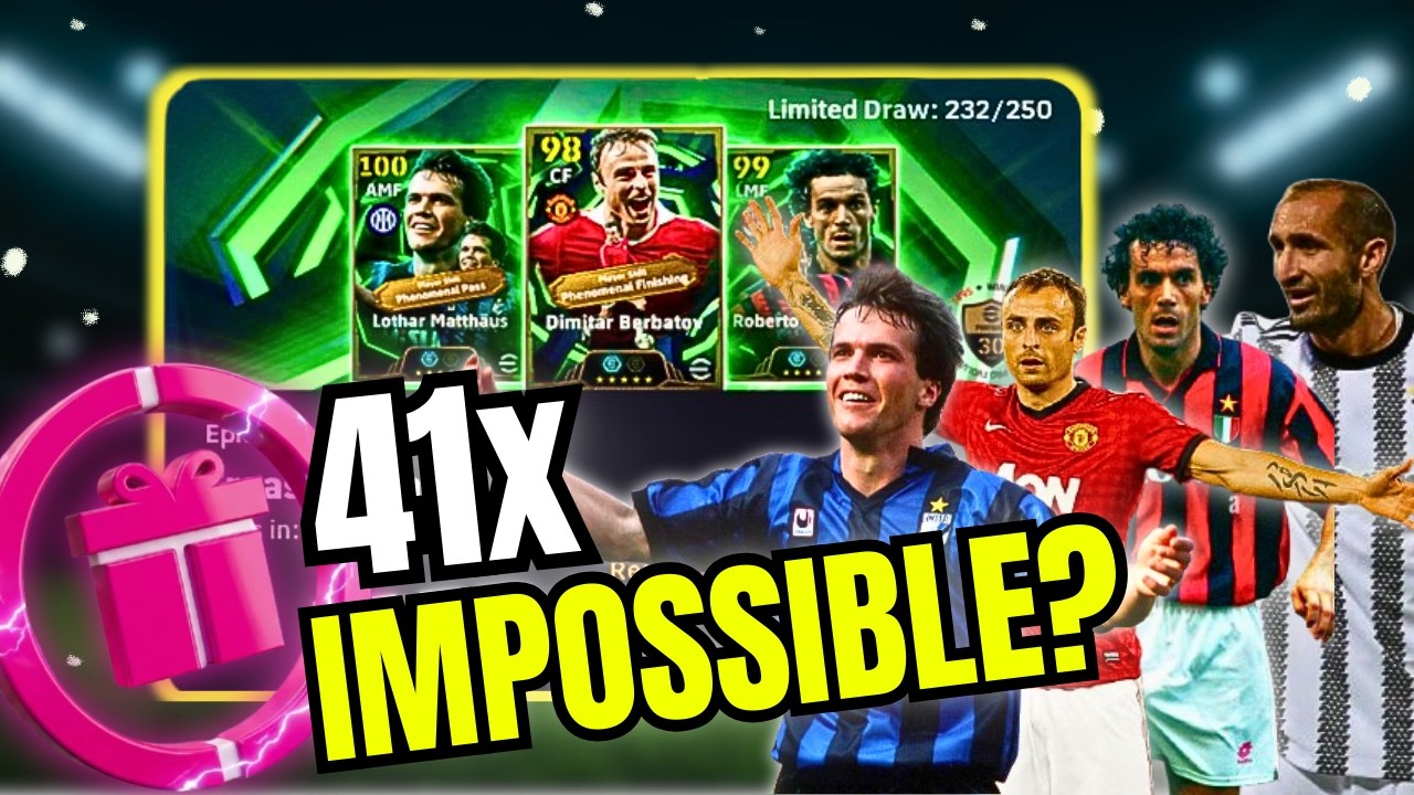 This Was NOT Supposed To Happen… 2 Epics in 41 Spins eFootball