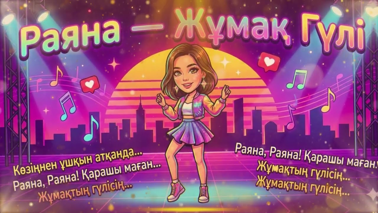 🌸 Раяна — Жұмақ Гүлі | Нәзік әрі сұлу лирикалық ән💖✨