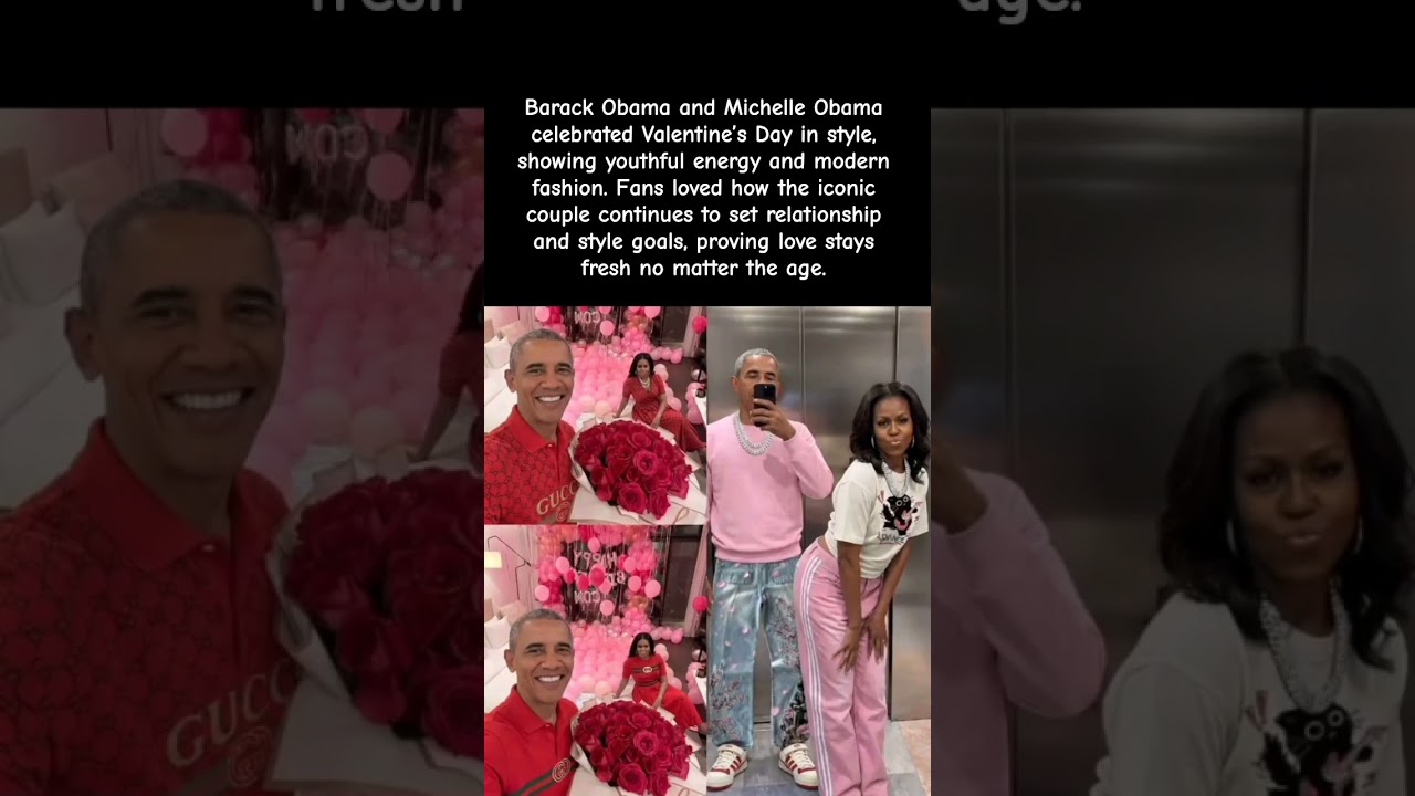 &ldquo;Valentine&rsquo;s Day Done Right &mdash; The Obamas Win Again ❤️&rdquo; #valentineday