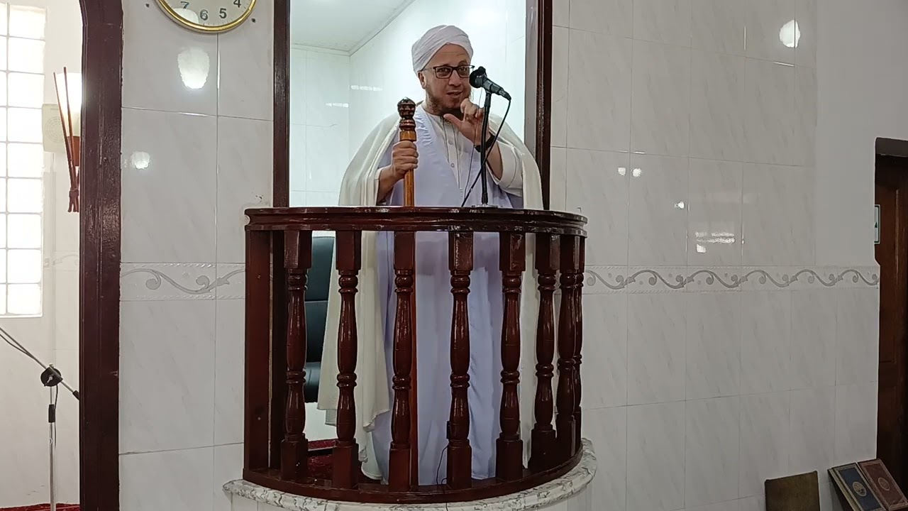 الخطبة خطبة ( شرح حديث سيأتي على الناس سنوات خداعات ) لفضيلة الشيخ إلياس آيت سي العربي  28 06 2024