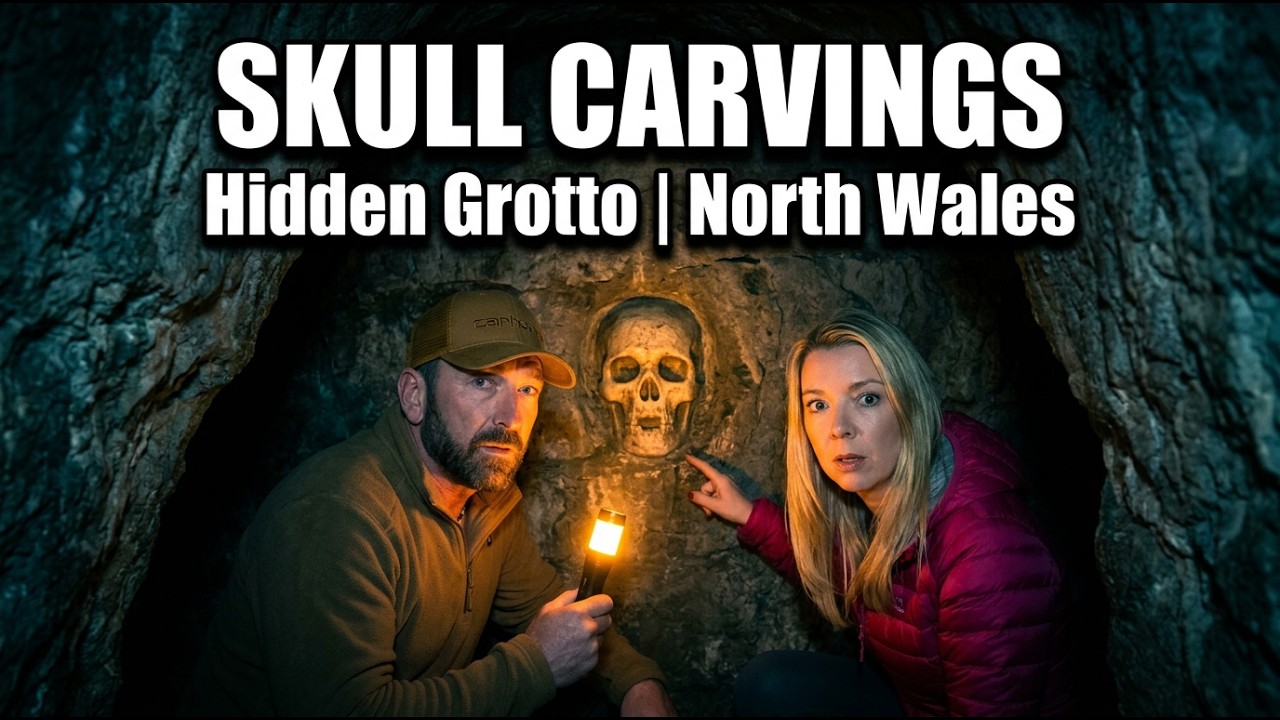 Exploring a Haunted Grotto in North Wales