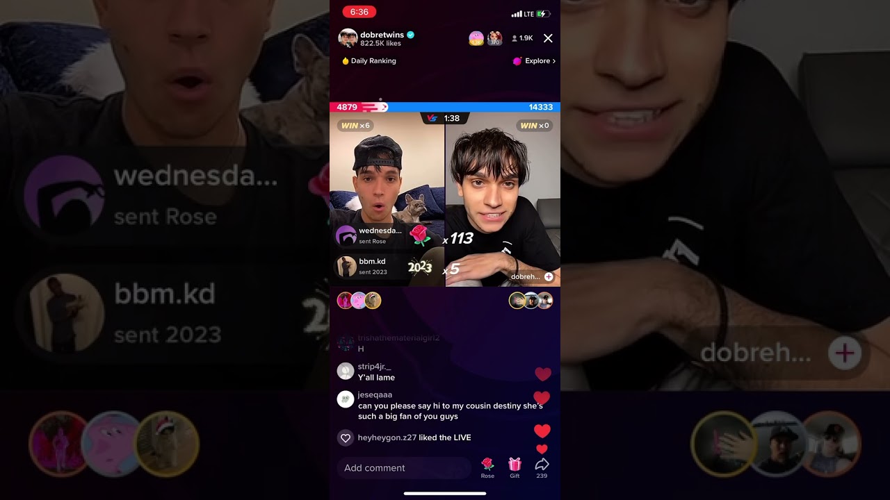 БИТВА ЛУКАСА ПРОТИВ МАРКУСА В ПРЯМОМ ЭФИРЕ!!! 02.01.23 #тренды #tiktok #viralshorts