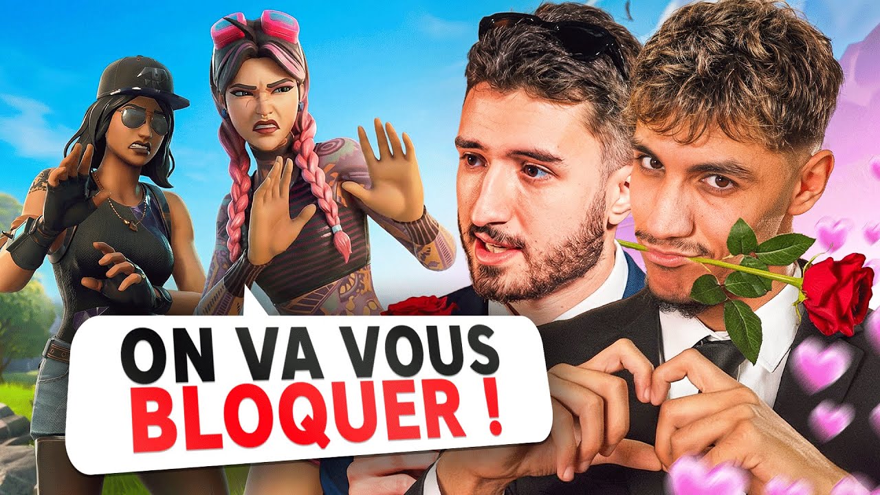 ON DATE 2 MEUFS SUR FORTNITE AVEC SAMI ❤️ (elles m'ont bloqué)