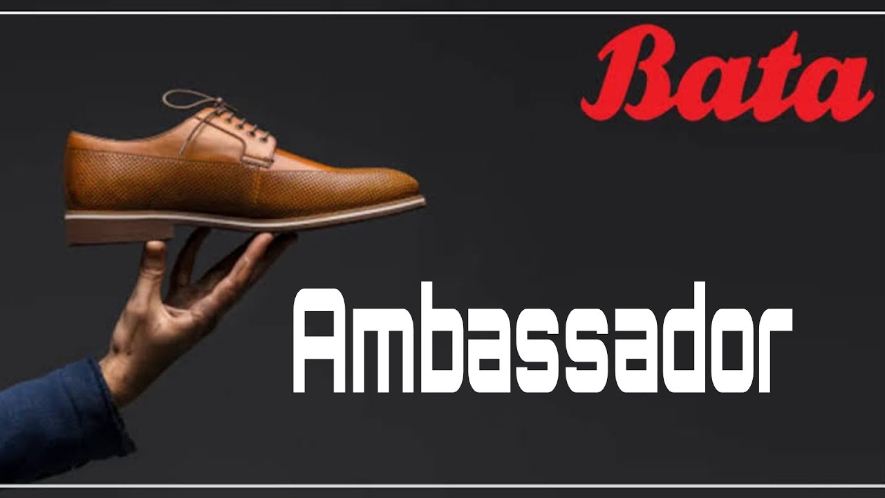 Ambassador bye Bata-100% leather shoes/Man shoes new collection Bata