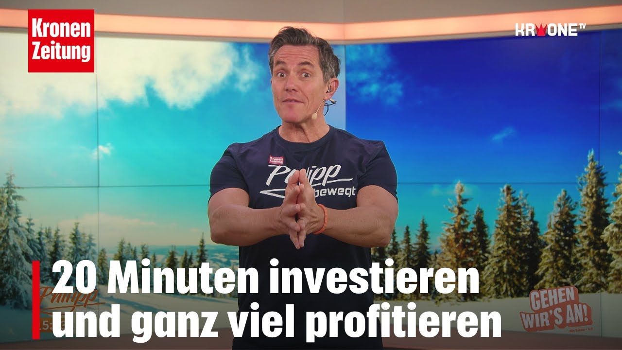 Philipp bewegt am Dienstag, 20.1.: 20 Minuten investieren, viel profitieren