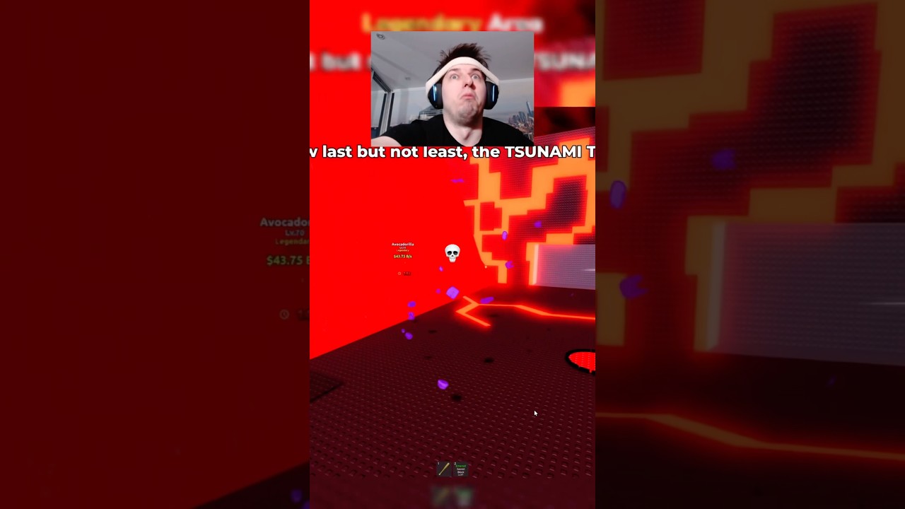 РАЗБИЛСЯ ОБ ЛАВУ В СБЕРЕГИ ОТ ЦУНАМИ 💀 #roblox