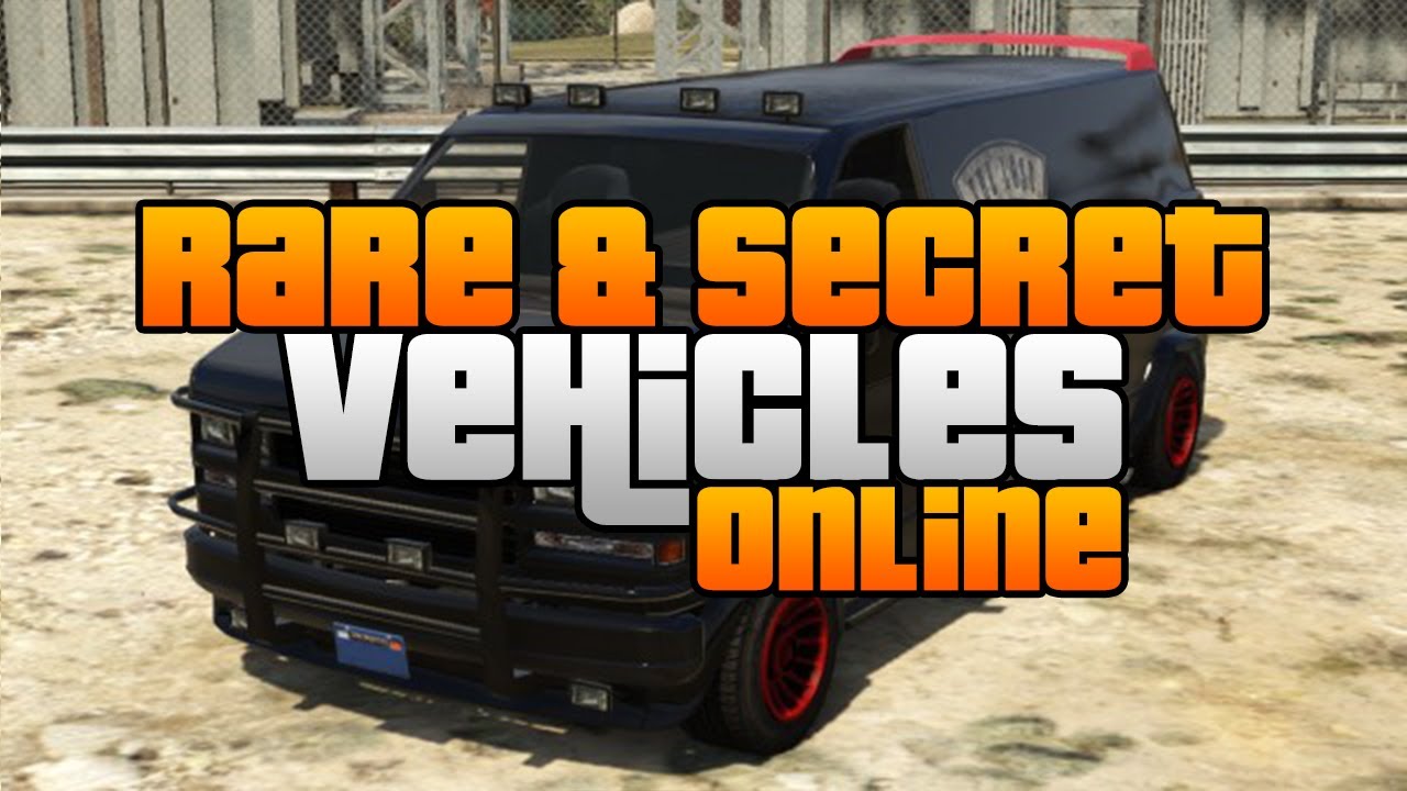 GTA 5 - Rare & Secret Vehicles Online Locations! Rare & Secret Cars Online!
