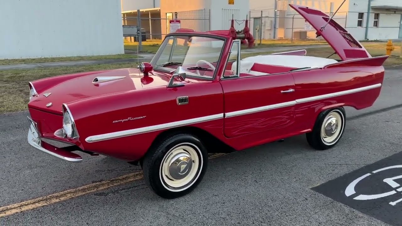 1967 Amphicar Model 770 Walk-Around Video!