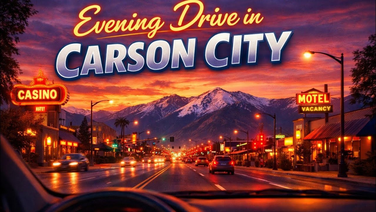 Evening Drive in Carson City 
