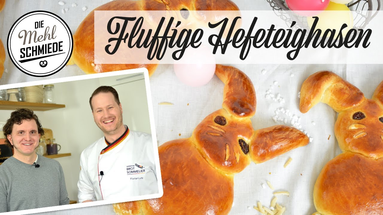 OSTERHASEN backen // HEFE TEIGHASEN formen & backen // Warum backen wir HASEN an Ostern?