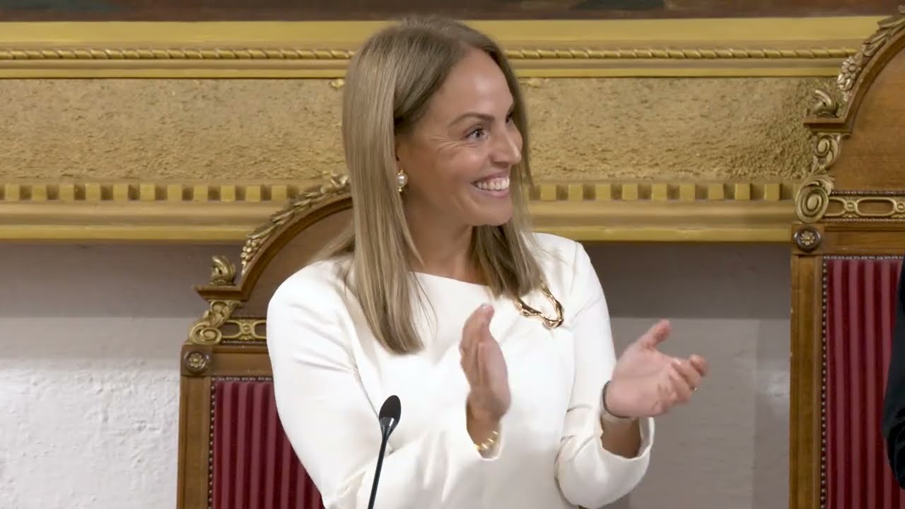 Discurso de María Eugenia García como decana de la Facultad de Farmacia