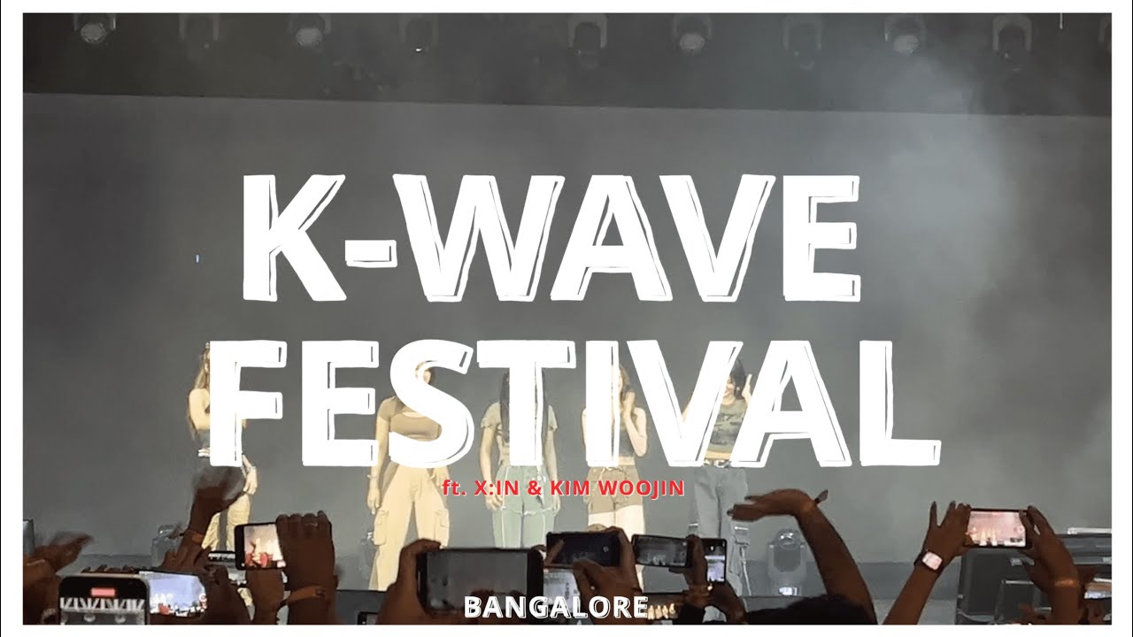 🎶 Bangalore's Debut K-Wave Festival: X:IN & Kim Woojin Live! 🌟